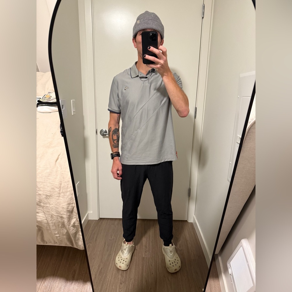 Tracksmith x JCrew polo shirt